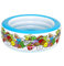 Bestway 51121 Piscine gonflable décor poissons 3 boudins 152 x 51 cm
