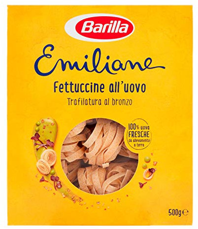 Barilla Pasta all'Uovo, le Emiliane Fettuccine, 500g