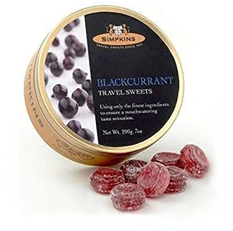 Simpkins Blackcurrant Travel Sweets (5 Pack)