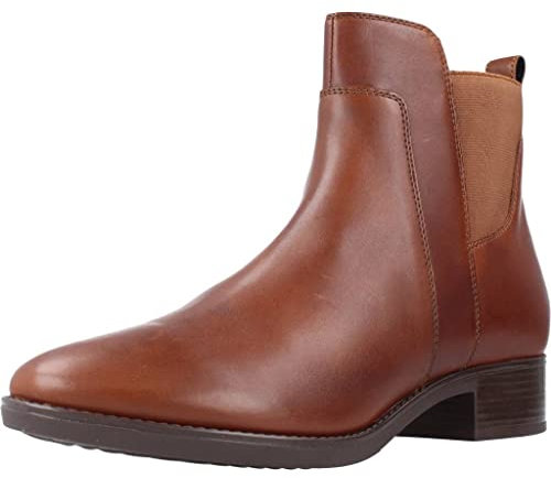 Geox D Felicity G, Stivaletti Donna, Marrone (Brown), 41 EU