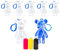 Paint Your Own Fluid Bear Keychains – 5 Bear Figures with Pouring Paints, Hooks & Accessories – DIY Craft Kit for Kids & Adults – Unique Creative Gift & Art Activity