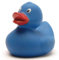 Duckshop Badeente - blau I Quietscheente I L: 6 cm