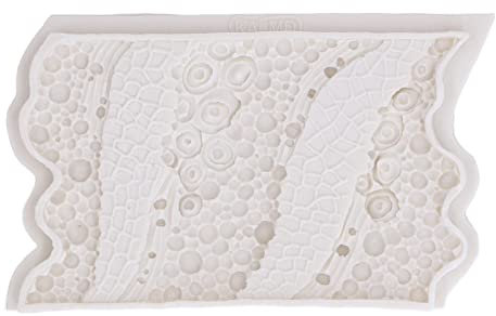 Cyrank Kuchen Form Prägung, Kuchen Matte Fondant Mold, Silikon Fondant für Schokolade Backen Zuckerfertigkeit, Fondant Form Silikon Matte DIY Dekorieren Werkzeuge Für Kuchen Brot Mousse Tortendeko