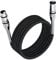 FIBBR XLR Cable 15M, Microphone Cable Nylon Braided XLR Male to Female Heavy Duty Balanced Microphone Cord Compatible with Preamps/Speaker Systems and More
