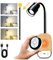 LED Wandleuchte Innen Leselampe Bett mit Fernbedienung Magnetische, Hals Leselampe Buch Stufenlose Helligkeit und 5 Farbmodi Timer,Wandlampe USB Aufladbare Touch Control 360 ° Drehbar für Schlafzimmer