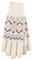 HEAT HOLDERS - Ladies Cute Striped Fairisle Warm Knitted Fleece Lined Winter Thermal Gloves