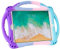 Adocham Custodia per bambini per iPad 9,7 2018/2017, iPad di 6a/5a generazione con supporto, maniglia e cinghia, custodia leggera antiurto in silicone per bambini per iPad Air/Air 2 (multicolore)