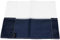 Single All Weather Football Corner Flag - NAVY & WHITE - Outdoor Polyester