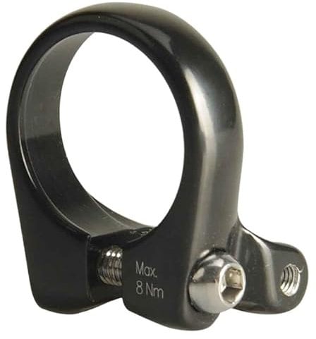 Bike Seat Clamp Bike Rear Rack Mount Adapter Clamp Rack Mounts for 30.8/30.9 Seatpost Seat Post Clamp