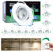 Shine Decor Spot Encastré à LED Dimmable, Blanc Neutre 4000K, Pour Plafond, Chambre à Coucher, Salle de Bain, Cuisine - Lot de 10