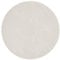Taracarpet Kurzflor Boho Skandi Polyester Teppich in 3D Optik waschbar, pflegeleicht und robust ideal fürs Wohnzimmer, Schlafzimmer und Kinderzimmer auch als Badematte Creme Düne 120 cm rund