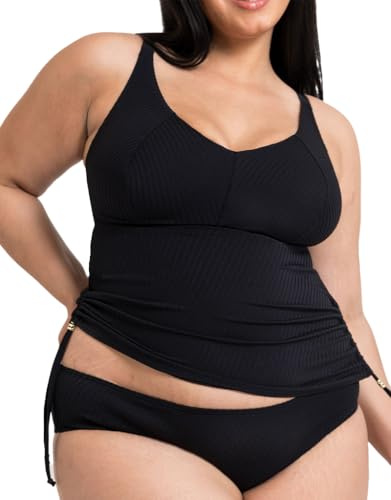 Curvy Kate Women's Jet Set Non-Wired Multiway Tankini Top