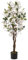 GIANTEX Bougainvillea Artificiale 120 cm, Albero di Buganville Finto con Fiori Aperti e Rami Realistici, Pianta Decorativa per Ingresso, Soggiorno, Ufficio, Rossa/Bianco (1, Bianco)