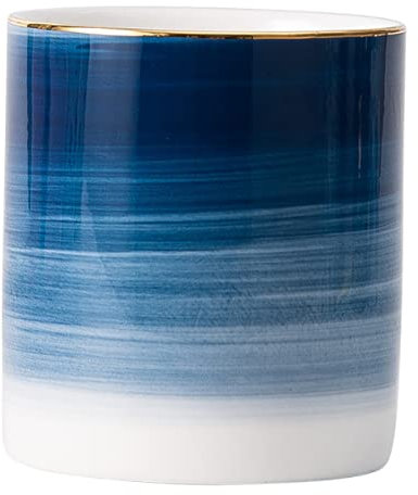 Artibetter Pot à Stylos Créatif Céramique Contenant Pour Maquillage Et Fournitures De Bureau Maison