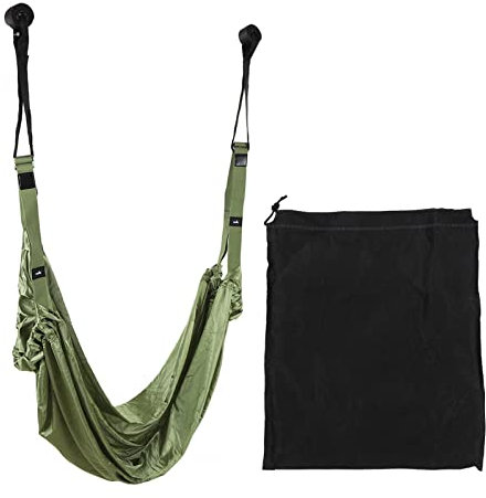 Yoga Strap for Stretching & Back Bend | Door Hanging Exercise Strap for Yoga/Home Gym/Office | Adjustable 160cm Polyester Strap with Storage Bag
