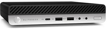 HP EliteDesk 800 G4 MiniPC/Core i7 8700 3.2 GHz / 16Gb DDR4 / 256Gb SSD/Win 11 Pro (Reacondicionado)