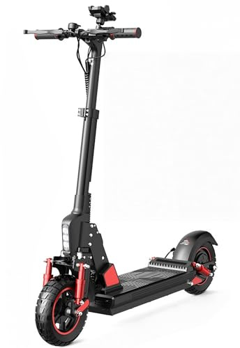 ninboo EC1 E-Scooter, 48V 15000mAh Akku, 45km Reichweite. 10 Offroad-Reifen, 3-Fach Bremse & Vierfache StoBdampfung, 500W Power, Verstellbarer Lenker, klappbar. Ideal für Erwachsene