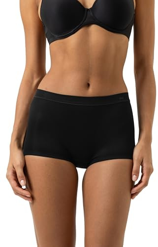 Mey Damen Panty Ohne Seitennähte Serie Emotion | Hüftiger Sitz, Weiche Beinabschlüsse, Baumwolleinsatz, Ohne auftragende Seitennähte, Anschmiegsame Qualität, Gr. 36-50