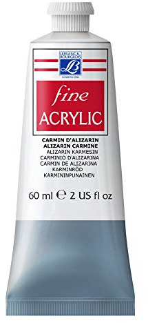 Lefranc Bourgeois 235231 Peinture Acrylique, Alizarine Crimson, 4.7 x 3 x 12 cm