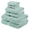 Superior 900 Madison TS Handtuch-Set, Baumwolle, Sea Foam, 6 Piece Towel