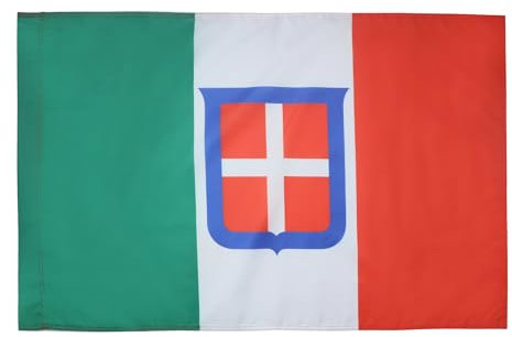 AZ FLAG Bandiera Regno d'Italia 1861-1946 90x60cm - Bandiera Reale Italiana 60 x 90 cm Foro per Asta