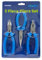 Dapetz ® Pliers Set 3 pcs. Professional Heavy Duty Plier Set with Needle Nose Pliers, Side Cutter and Combination Plier 160 mm Long Side-Cutting