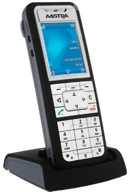 BBMBD Aastra 612d Set, Komfort-DECT-Systemtelefon, inkl. Ladeschale und Gürtelclip, nicht für OpenCom105/107/110/120, Rabattgruppe 7