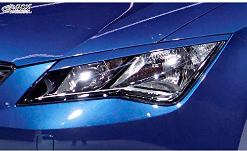 RDX Scheinwerferblenden SEAT Leon 5F, (incl. SC & ST), Unlackiert