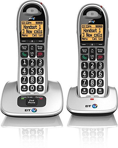 BT 4000 Twin Big Button Digital Cordless with Nuisance Call Blocker (Renewed)
