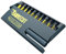 11 x SabreCut SCRKB11MX Professional Magnetic 32mm PZ1 PZ2 PZ3 PH1 PH2 PH3 T20 T25 T30 T40 Pozi Pozidriv Phillips Torx Impact Bits and 60mm Bit Holder in Storage Box