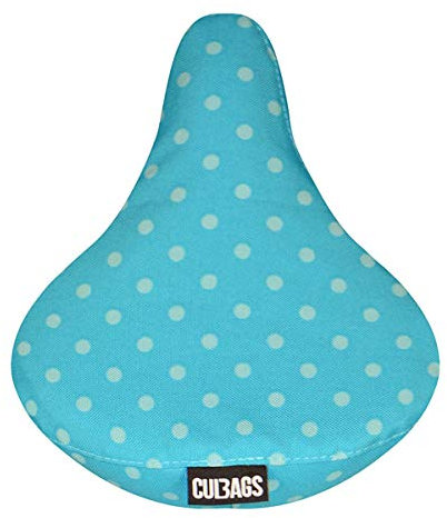 MILLYBO Polka DOTS Fahrradsattel Sattelbezug Fahrrad Sattelüberzug Sattel-Überzug gepunktet (140.010)