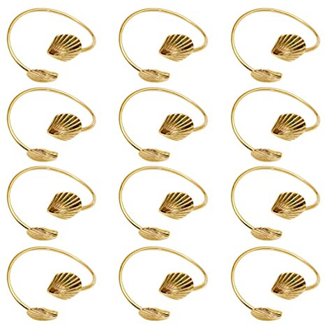 12st Serviettenring Serviettenhalter Ringe Serviettenhalter Im -stil Serviettenschnalle Ring Party Serviettenschnalle Serviettenklemme Partnersuche Zubehör Metall Tischgestell