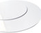 Panneau Plastique PVC 1,5 mm Rond. Plaque P.V.C Blanc. Plaque PVC Plastique Blanc Rond. Matière PVC rigide à la découpe - 90 cm (900 mm) -
