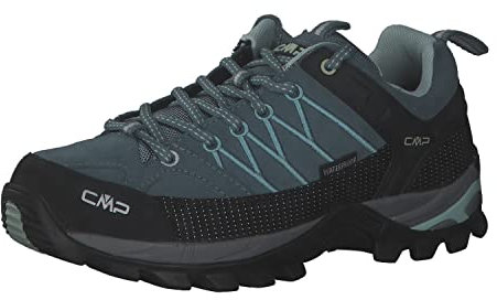 CMP Rigel Low Wmn Trekking Shoes Wp Damen Wanderschuhe, Grün Mineral Green, 41 EU