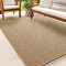 the carpet Kansas - robust indoor and outdoor carpet in natural jute look, weatherproof, suitable for patio and garden, rhombus, approx. 80 x 150 cm