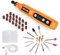 Utensile Multifunzione, YEPLING 3.7 V DC Mini Drill Senza Fili a 5 Velocità. Utensile rotante con 24 Utensili e accessori.Batteria al litio ricaricabile USB. Pratico e versatile Taglia
