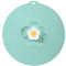 Couvercle en Silicone Fleurs pour le Stockage et la Cuisson des Aliments, Couvercles en Silicone pour Bols et Couvercles Alimentaires, Couvercle Frais en Silicone pour Joint Hermétique sur la(Vert L)