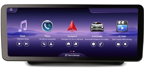 12,3 Qualcomm 8 Núcleo 8GB+128GB Android 14 Radio Coche Estéreo Navegador para Mercedes Benz E Clase W207 C207 A207 2009-2012 NTG 4.0 CarPlay Android Auto Dab+ WiFi 4G USB Bluetooth 5.1 CANbus COMAND