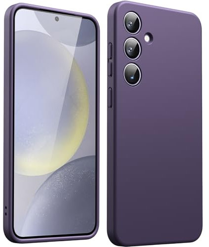 JETech Dünn Hülle für Samsung Galaxy S24+ / S24 Plus 5G, Vollständiger Kameraschutz, Weiche TPU Slim Schutzhülle mit Matt Finish, Stoßfest (Cobalt Violet)