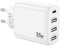 CREAPICO Caricatore 4 Porte (1x USB-C e 3x USB-A), Alimentatore 35W con PD/QC/PPS, Presa/Caricabatterie Rapido per iPhone 16 15 Pro Max/Plus/16e, Samsung Galaxy S25/S24, Google Pixel 9/8/7/6