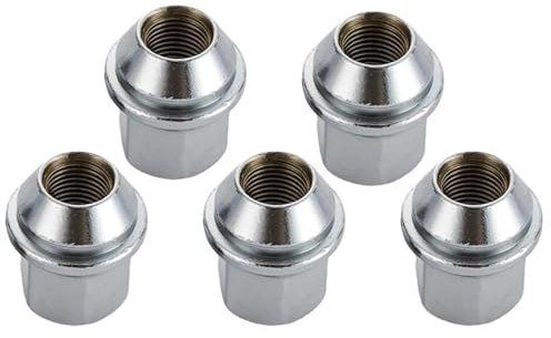 MObyat Radschrauben Kompatibel Mit Dodge Für Ram 1500 2012 2013 2014 2015 2016 2017 2018 2019 2020 2021 2022 5-teiliges Autozubehör Radnabe Reifenschraube 6509422AA Radmutter