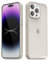 oakxco for iPhone 14 Pro Max Case Clear Hard Shell, Slim Thin Matte Transparent Plastic Cover & Protective Soft Silicone Rubber TPU Bumper, Girly Cute Phone Case for Women Girls, Beige Titanium