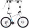 YILIKISS Fahrrad Deckenlift 60 kg Traglast Fahrrad Bike Lift Schwarz Fahrradlift Universal Fahrradhalterung FahrradaufhängungDeckenhalterung mit Haken Seilbremse für Fahrräder E-Bikes Garagen