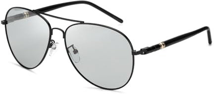 SIPHEW Nachtsichtbrille für Autofahrer, graue Nachtfahrbrille gegen Blenden, polarisierte Anti Blend Brille zum Autofahren