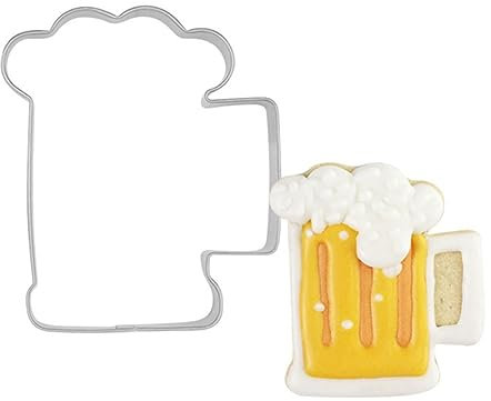 COLLBATH 4 Stück Edelstahl Ausstechformen Keksform Diy-plätzchenform Backwerkzeug Für Zuhause Und Geschäft