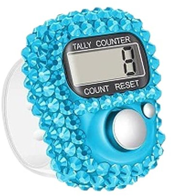Gadget Compteur de Tours – Compteur électronique, Compteur numérique Manuel | Compteur de Pratique et Simple à Utiliser, Compteur de prière à écran LCD pour Le Coaching, Les Personnes, la p