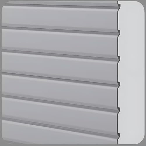 Eiauiuo Jalousien Rollos Jalousie aus Aluminium und PVC Grau Jalousien Wasserdicht Anti-Schimmel Verdunkelungsrollo Plisseerollo Sonnenschutz Sichtschutz für Innen/Außen Anpassbare Jalousie(160x230cm)