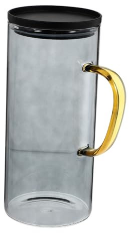 COLLBATH Bouilloire à Eau Verre Carafe à Eau Froide Pour Boissons Pichet Verre Pour Thé Et