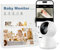 ChouChou Babyphone mit Kamera und Nachtsicht, 5'' 720P HD Bildschirm, Zwei-Wege-Audio, Schrei- & Bewegungsmelder, Temperatur- & Geräuschalarm, Schlaflieder, großer Akku, kein WiFi, 1000ft Reichweite