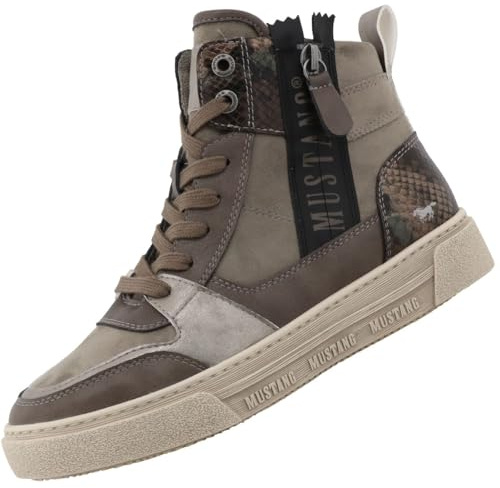 MUSTANG Damen High Top Sneaker Lava EU 40